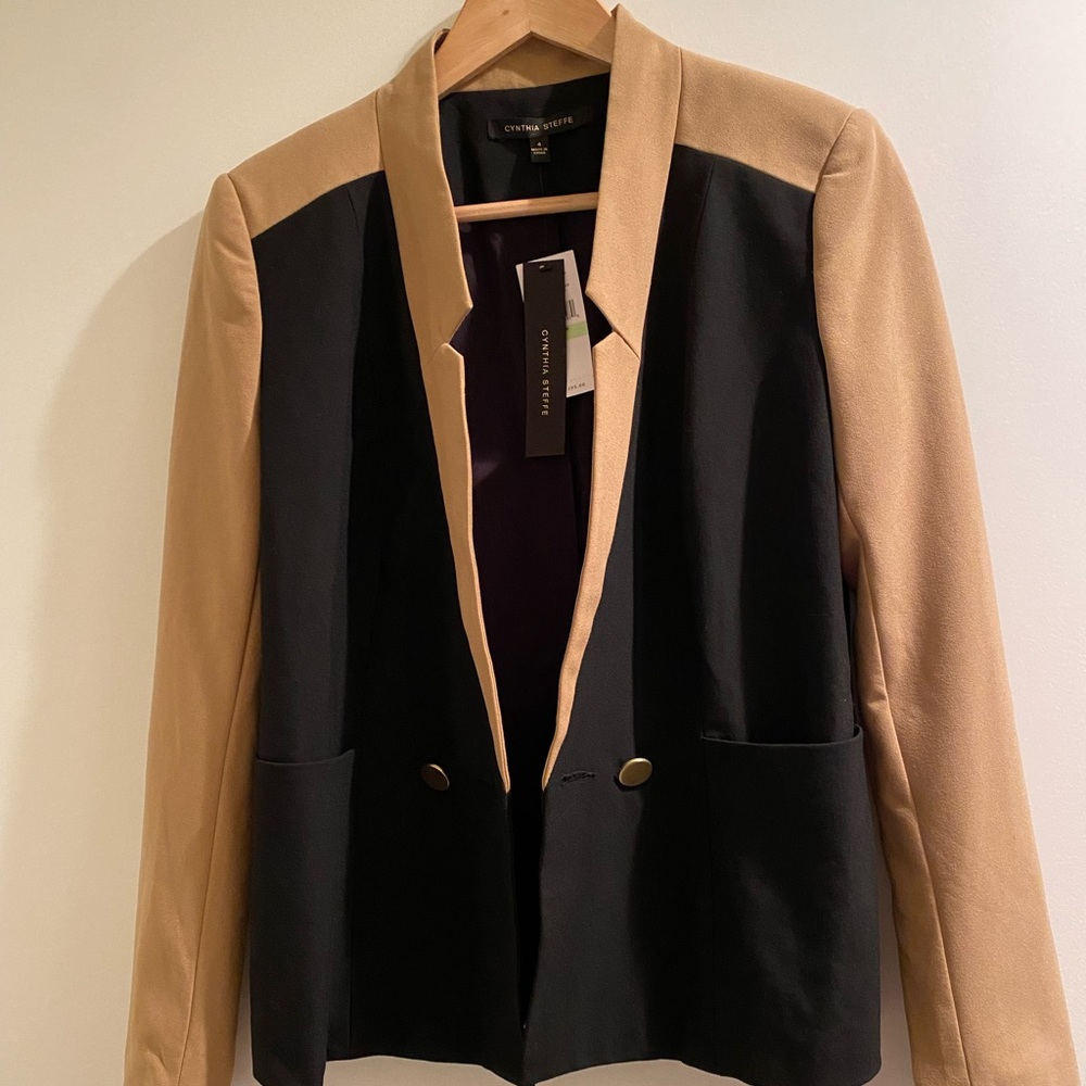 New blazer - two tone jacket - Cynthia Steffe